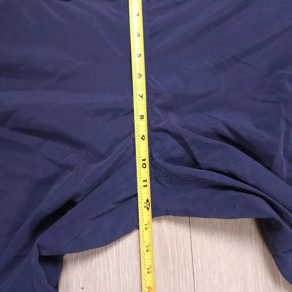 ExOfficio Hiking Pants Womens 14 Blue Fishing Travel Stretch Dupont Teflon